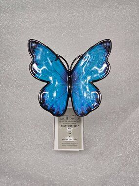 Bath & Body Works Blue Butterfly Wallflowers Plug-In Nightlight Air Freshener